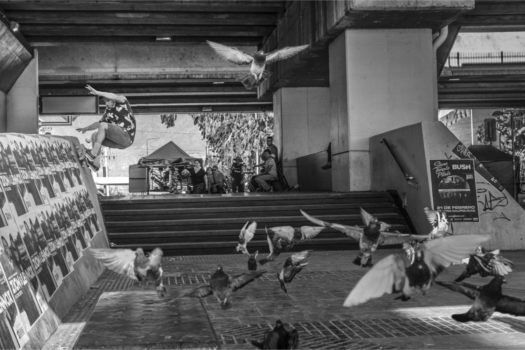 Erik Koston / Switch Frontside Wallride / Santiago, Chile / Thrasher